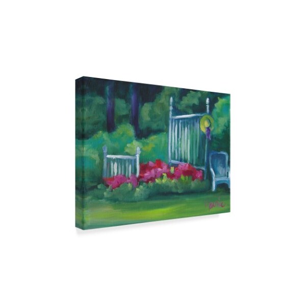 Marnie Bourque 'Flower Bed' Canvas Art,35x47